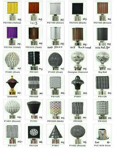 SS Finish Diamond Finial