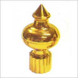 Plastic Golden Tower Finial