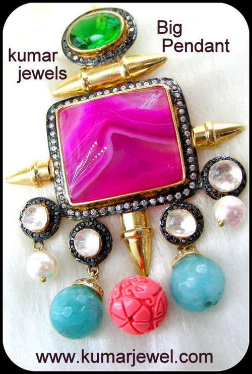 Ethnic Big Pendant