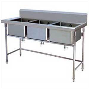 3 Sink Dish Wash Units