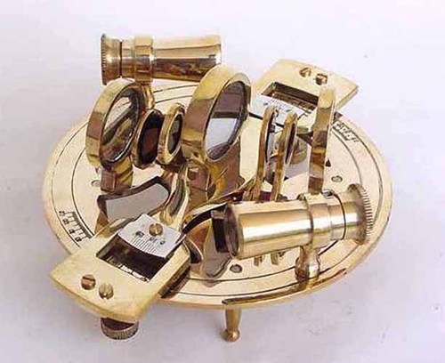 Nautical Brass Sextant