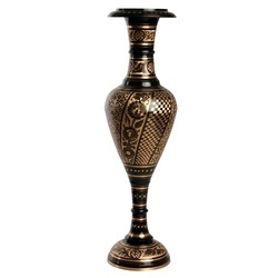 Brass Floral Vase