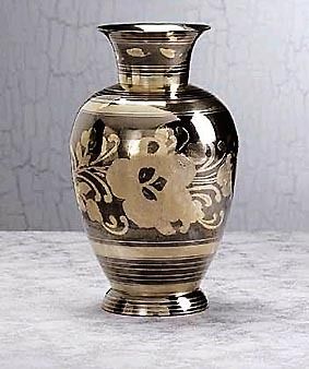 Antique Brass Flower Vase