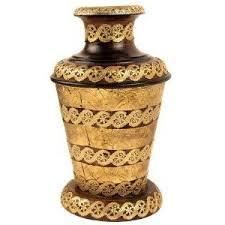 Solid Brass Flower Vase