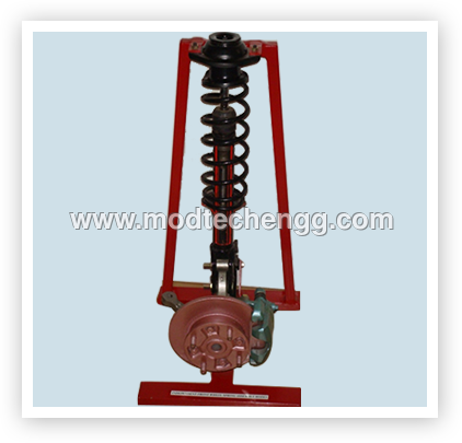 Cut Section Model Of Suspension System