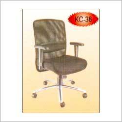 Revolving Chair - Mesh Steel, 22x22x40 inches, Black | Smooth Rotation, Comfortable Seating, Easy Adjustment