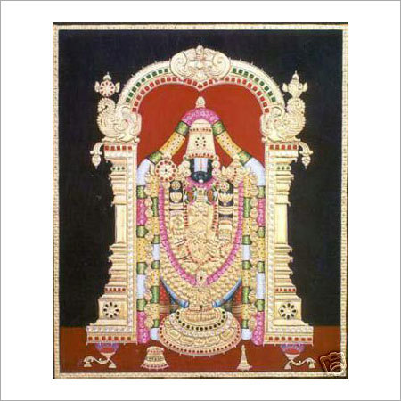 Lord Venkateshwara Tanjore Paintings