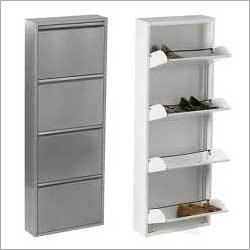4 Shelves Metal Shoes Rack
