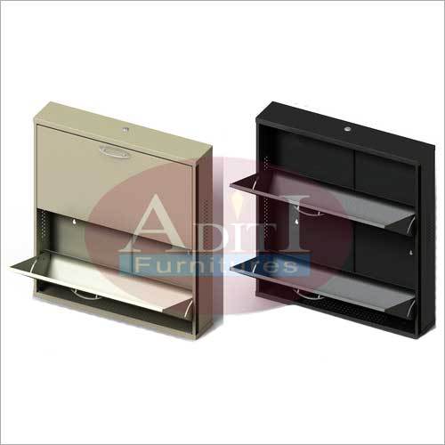 2 Shelves Partition Shoe Rack