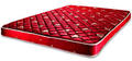 Rubberized Coir Mattress - Coir Rubber Medium Density, Red | Firm Support, Natural Comfort, Durable, Air Circulation