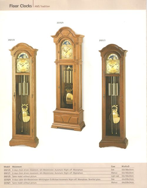 Imported Grandfather Clocks