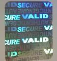 Secure valid authentic genuine
