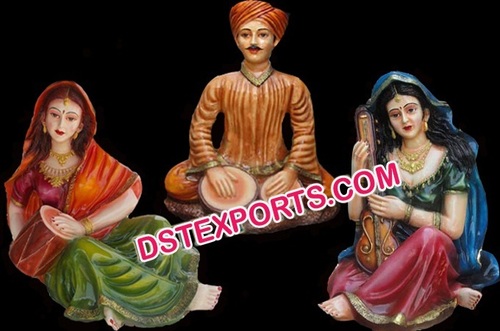 Wedding Rajasthani Fiber Statue Set