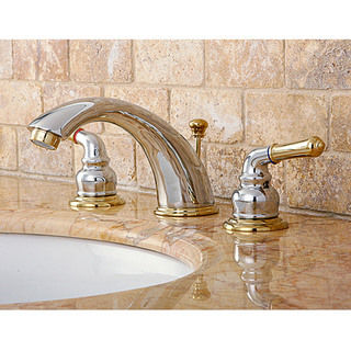 Polished Brass Bathroom Faucet