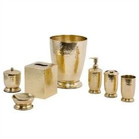 Brass Bathroom Set