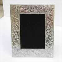 SILVER ALUMINUM PHOTO FRAME