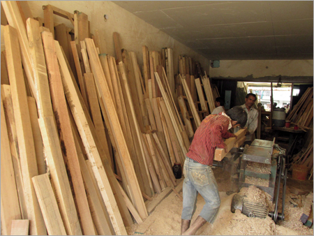 Modern Wooden Door Frame