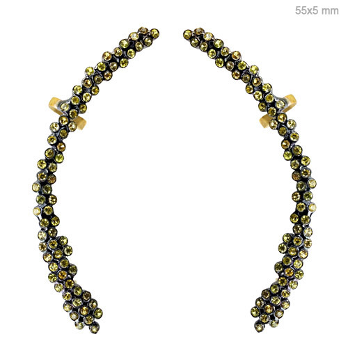 Yellow Sapphire Gold Earrings