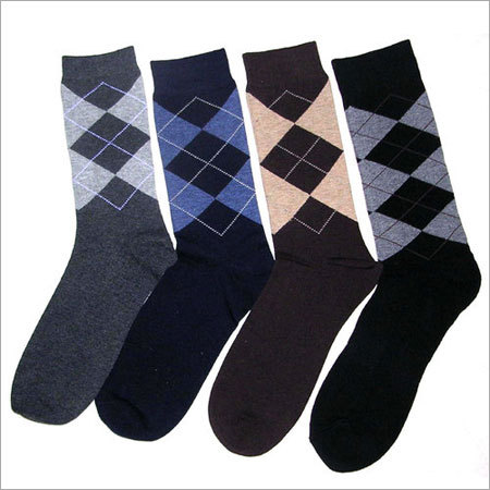 Mens Checkered Socks