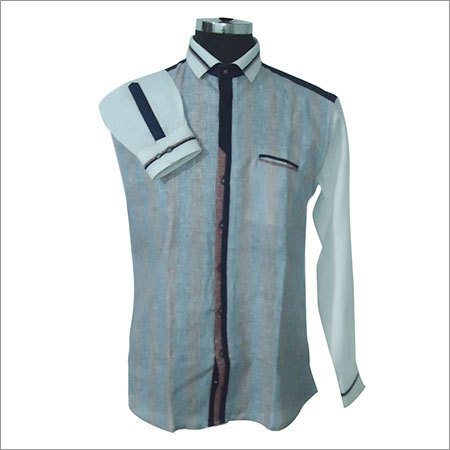 Designer Shirt - Cotton Blend, M-XXL, White | Stylish Design, Comfortable Fit, Durable Stitching, Slim Fit, Long Sleeve