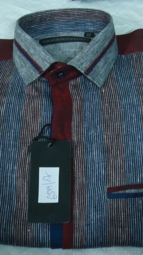 Designer Shirt - Cotton Blend, M-XXL, Gray | Stylish Design, Comfortable Fit, Durable Stitching, Slim Fit