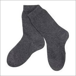 Grey Cotton Socks