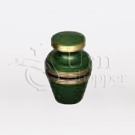 Laurel Brass Metal Token Cremation Urn