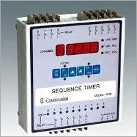 White Industrial Sequence Timer