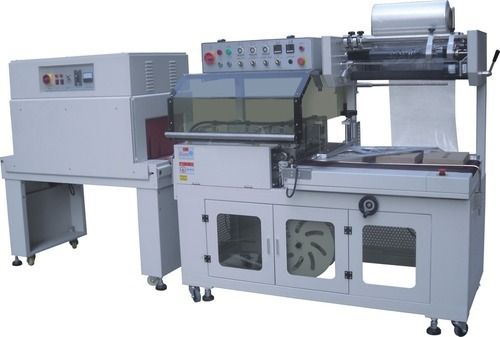 White Automatic Shrink Wrapping Machine