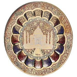 Brass Plate Wall Hanging