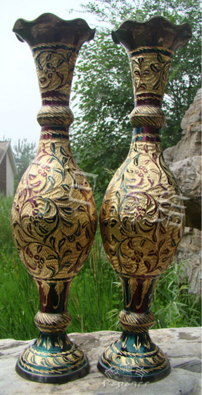 Brass Flower Vases