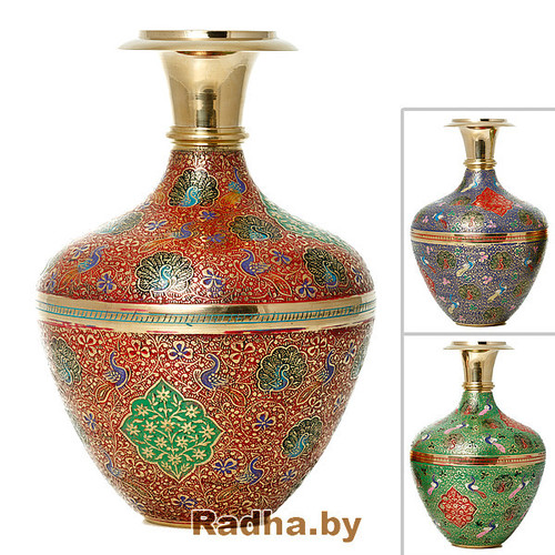 Brass Carvings Vases Handicrafts