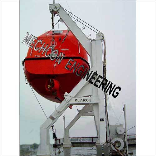 Rescue Boat Davit Crane