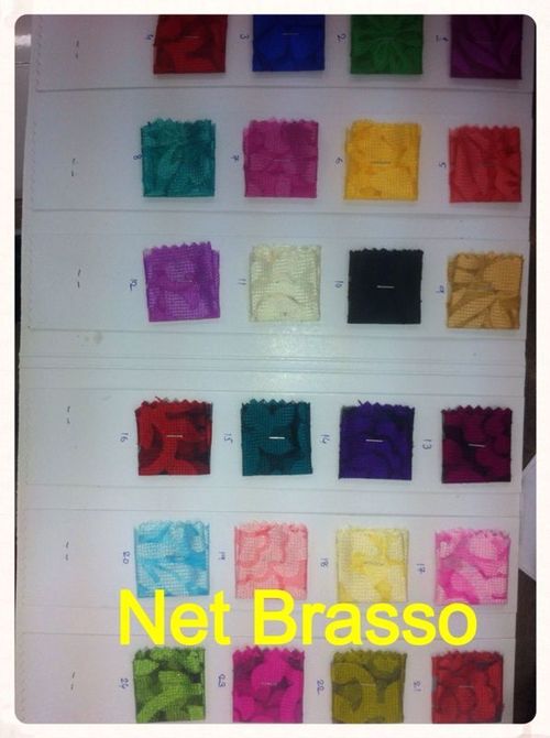NET BRASSO FABRIC FOR SUIT