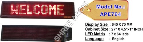 LED Message Display System