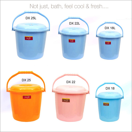 Plastic Bucket with Lid