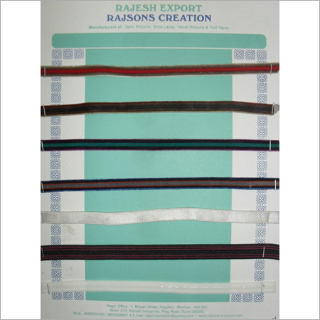 Yarn Dyed Velvet Tapes