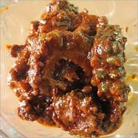 Bitter Gourd Pickle - Gourd & Spices, Brown Color , Mouth Watering Taste, Authentic Recipe, Enhanced Shelf Life, Rich Aroma