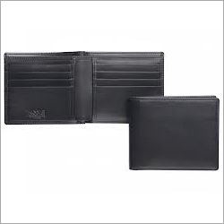 Black Leather Mens Wallets