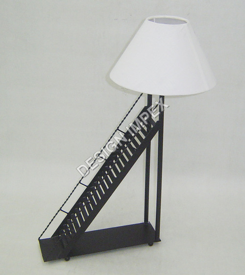 Aluminium Crystal Table Lamp - Color: Black And White