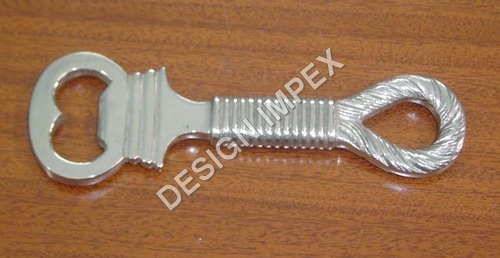 Brass Silver painted Bottle Opener