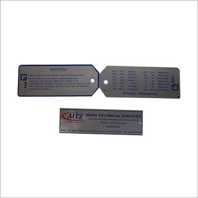 Anodizing Tag