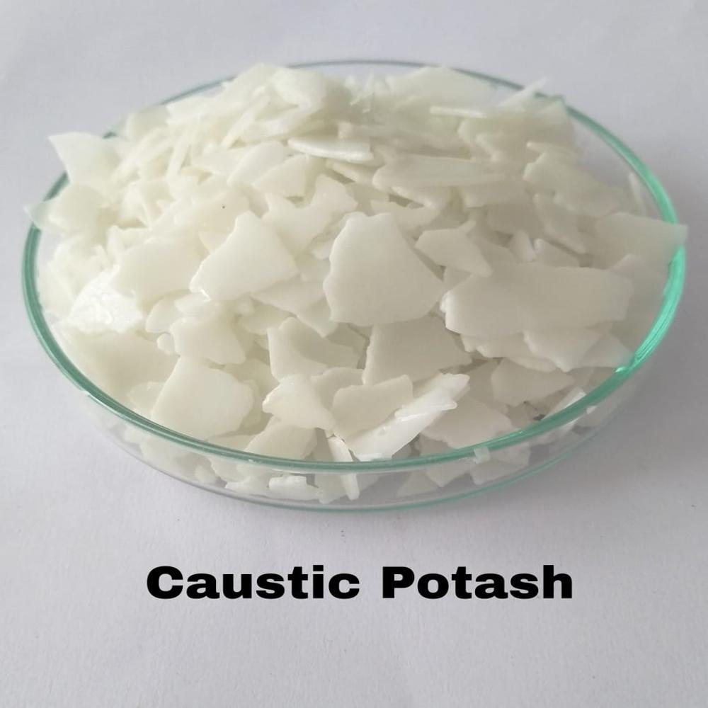 Potassium Hydroxide Flakes - Grade: Industrial Grade