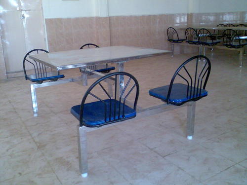 Four Seater Canteen Table
