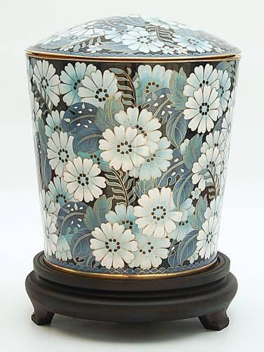 Cloisonne Cremation Urn