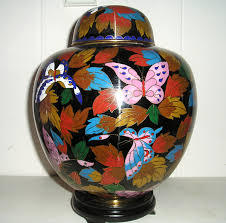 Cloisonne Cremation Urn