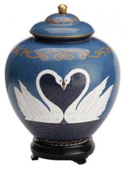 Cloisonne Cremation Urn