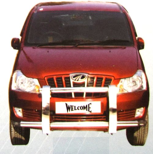 Xylo-Nano Guard WX-2010 - Stainless Steel 120x60x30 cm, Polished | Bolt-On Installation, Durable, Stylish Vehicle Protection