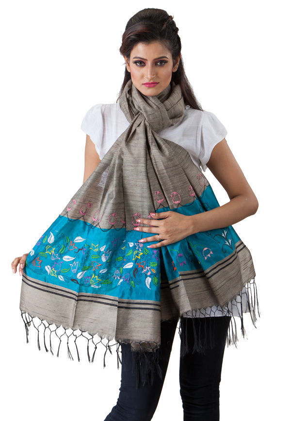 Tasar (Silk) Dupatta