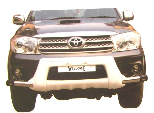 Fortuner-crv Guard WQ-2306 - Polypropylene 120x60x20 cm, Off-White | Robust Protection, Stylish Design, Easy Installation, Durable Material